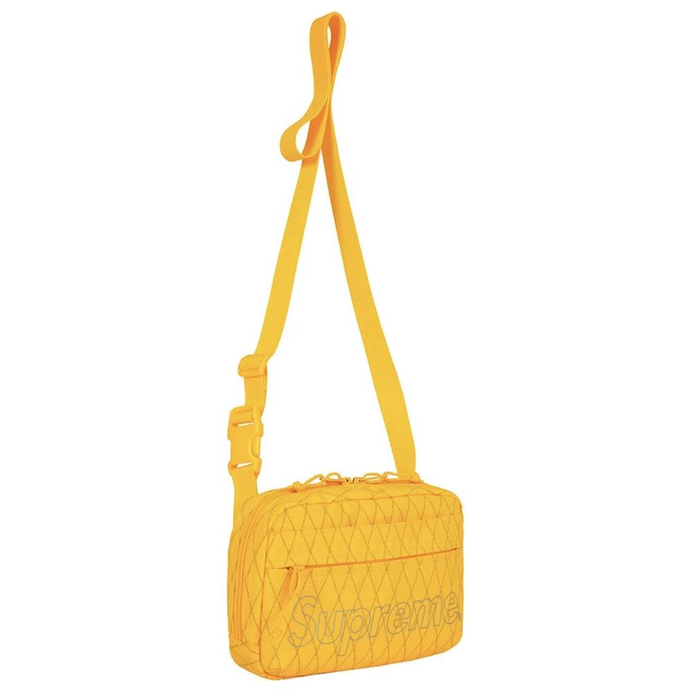 Supreme FW18 Shoulder Bag Yellow